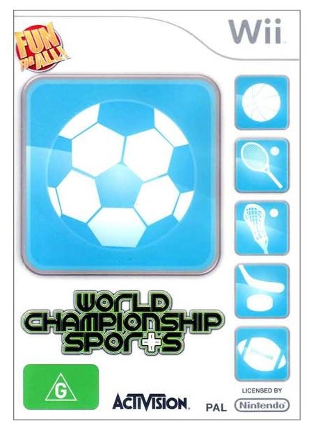 Activision World Championship Sports Refurbished Nintendo Wii Game